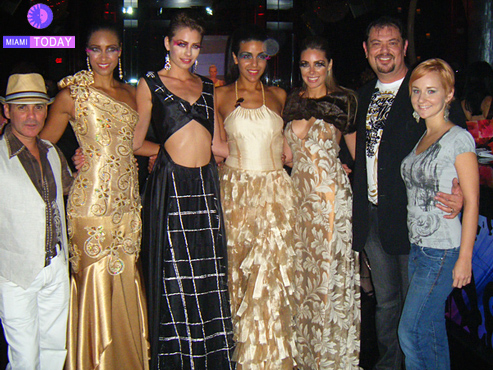 Backstage with the Models