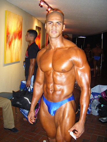Pedro Gill, from Panama, at the Fitness Universe Weekend